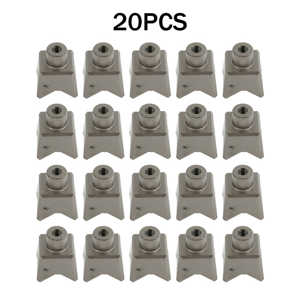 20PCS M16 Forestry Mulcher Teeth Replacement For Quadco QH10078T 22-0019 20PCS M16 Forestry Mulcher Teeth Replacement For Quadco QH10078T 22-0019