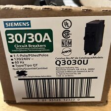 NEW - Siemens QT 30-amp/30-amp 1-Pole Tandem Circuit Breaker - Q3030U picture