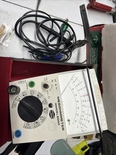 Heavy Duty AEMC Model 5000. In Case With Leads. 500-5000 Volt Meter picture