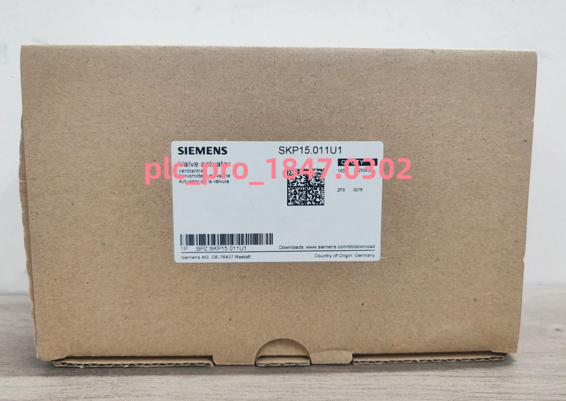 SKP15.011U1 1PCS Brand New Siemens SKP15.011U1 Gas Valve Actuator Fast shipment SKP15.011U1 1PCS Brand New Siemens SKP15.011U1 Gas Valve Actuator Fast shipment