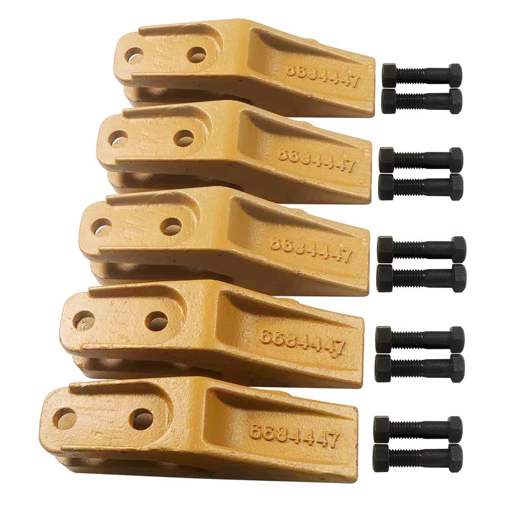 6684447 Bucket Teeth Skid Steer Backhoe Bolt On Tooth Unitooth - 5 PK