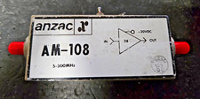 Anzac AM-108 RF Amplifier 28dB gain from 5-300 MHz, -20VDC bias tested picture