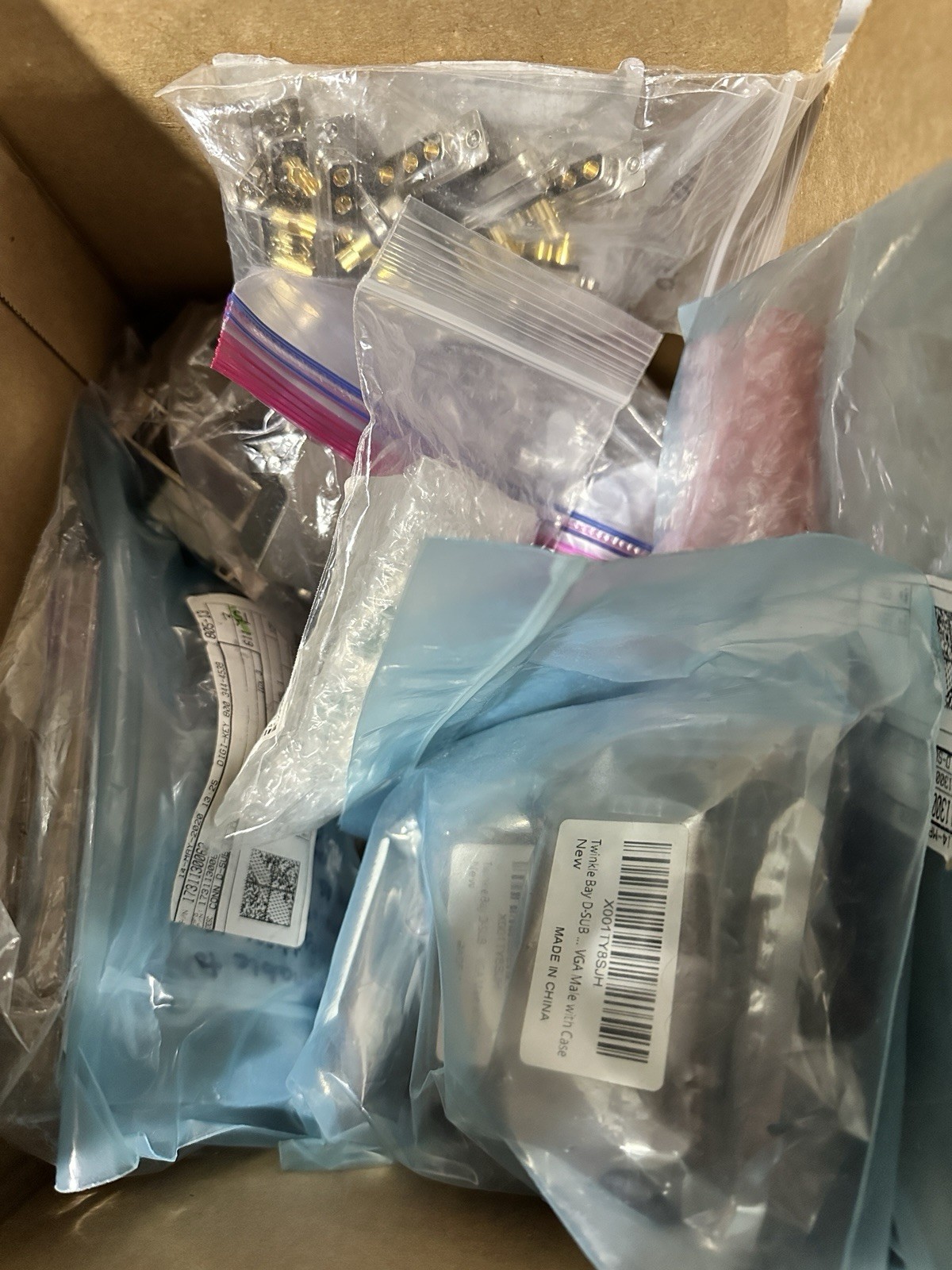 Lot Of Various Electronic Components Including Mouser 