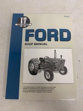 I&T Shop Manual Ford Tractors FO-31 2000 3000 4000 Series 3-cylinder pre 1975 picture