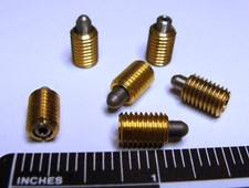 Qty: 6 Precision Optical Positioner Hardware 80 TPI ID Threaded Insert 1/4-28 OD picture