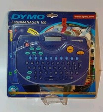 Vintage New Sealed Dymo LabelManager 100 Electronic Label Maker Blue  picture