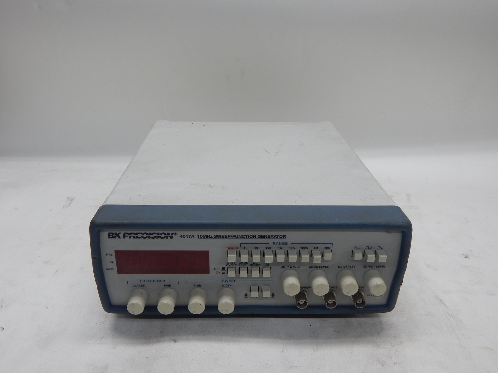 BK PRECISION 4017A 10MHz SWEEP/FUNCTION GENERATOR BK PRECISION 4017A 10MHz SWEEP/FUNCTION GENERATOR