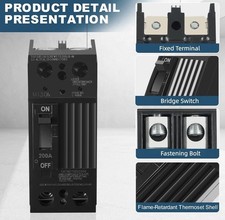 TQD22200 2 Pole 200 Amp Circuit Breaker GE Compatible picture