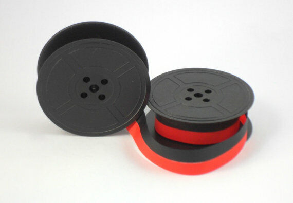 Red and Black Ink Ribbons For the Vintage Portable Manual Royal Typewriter