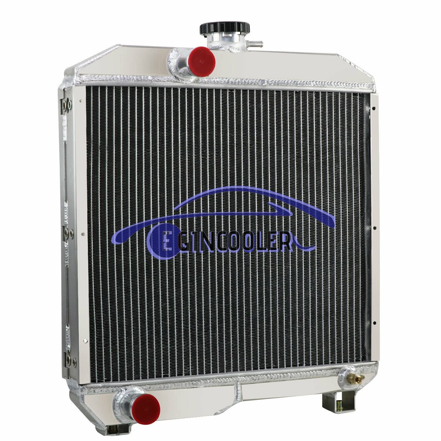 2 Row Core Aluminum Radiator for Ford New Holland 1510 1710 SBA310100291