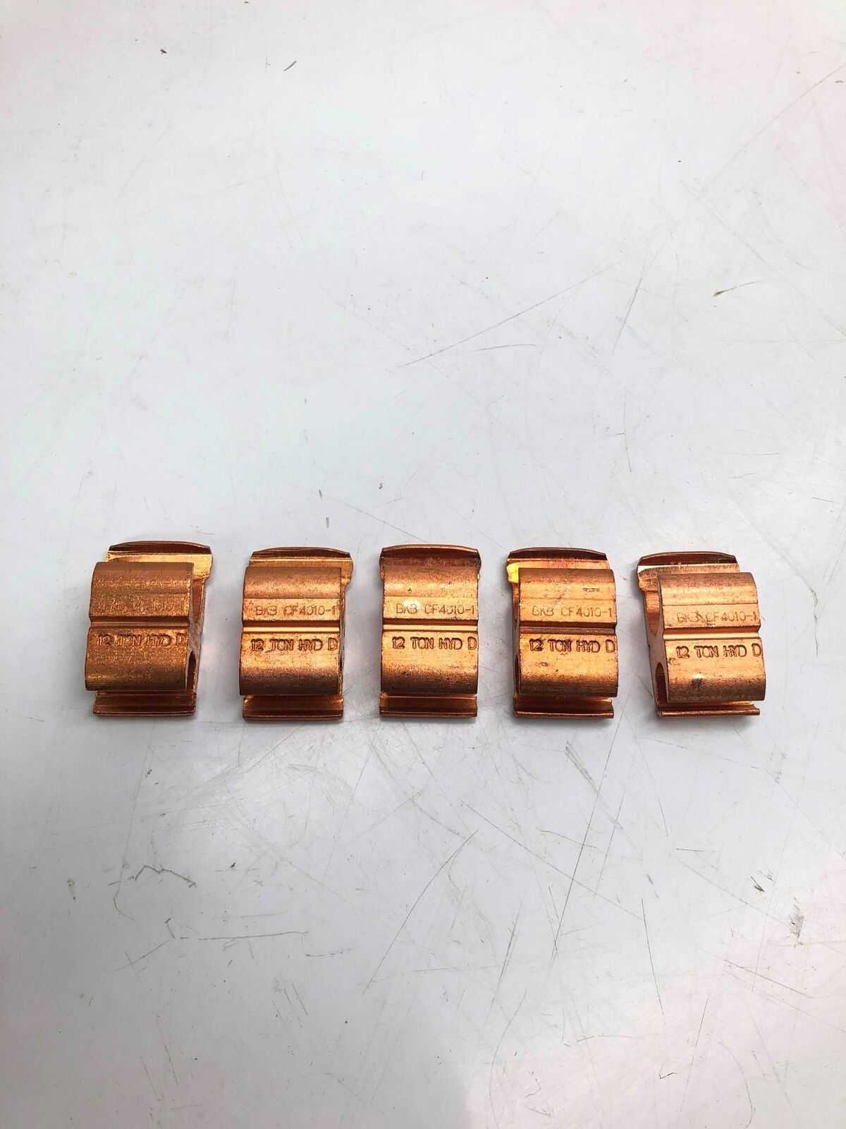 Thomas & Betts Blackburn CF4010-1 Copper Compression Tap Connectors (Lot of 5) Thomas & Betts Blackburn CF4010-1 Copper Compression Tap Connectors (Lot of 5)