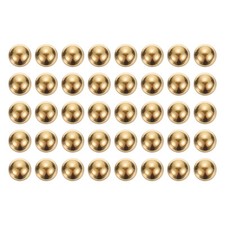 40pcs Precision Solid Brass Bearing Balls 1/2