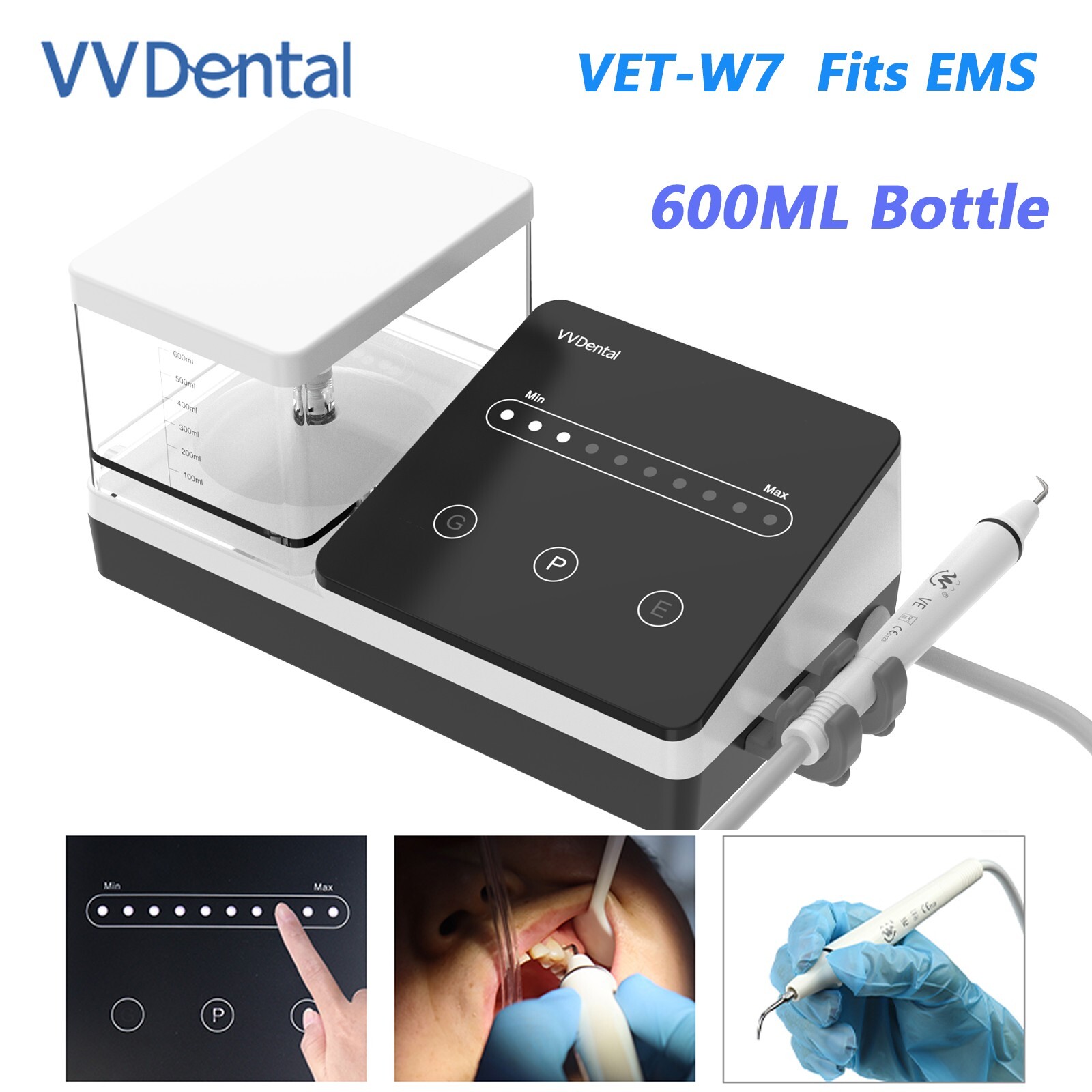 Dental Ultrasonic Piezo Scaler Handpiece Bottle Fit for EMS Cavitron Woodpecker Dental Ultrasonic Piezo Scaler Handpiece Bottle Fit for EMS Cavitron Woodpecker