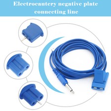 Patient Return Electrode REM ESU Electrocautery Negative Plate Connecting Cable picture