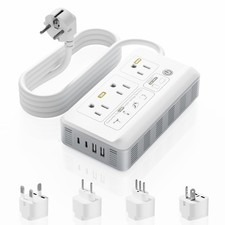 2000W Voltage Converter US to Europe, 7 in 1 Voltage Converter picture