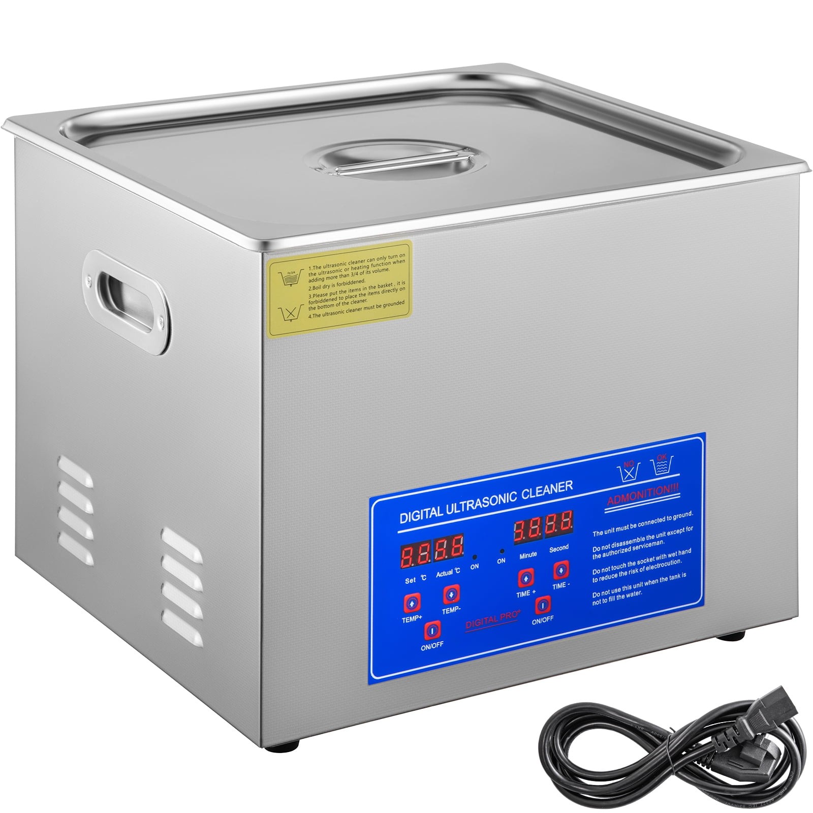 KFFKFF 15L Ultrasonic Cleaning Machine Professional Lab Ultrasonic Cleaning KFFKFF 15L Ultrasonic Cleaning Machine Professional Lab Ultrasonic Cleaning