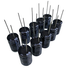 US Stock 10pcs Electrolytic Capacitors 3300uF 35V +105℃ Radial 16 x 26mm picture