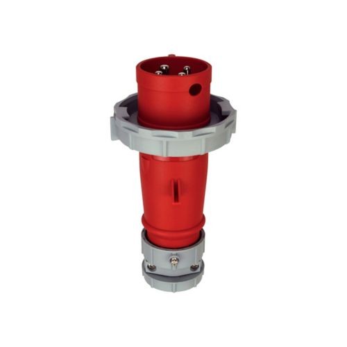 Eaton Wiring Devices AH430P7W - Plug Pin&Sleeve 30A 480V 3PH 3P4W WT RD - 1EA Eaton Wiring Devices AH430P7W - Plug Pin&Sleeve 30A 480V 3PH 3P4W WT RD - 1EA
