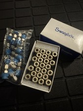 LOT OF 40 Swagelok 1/4