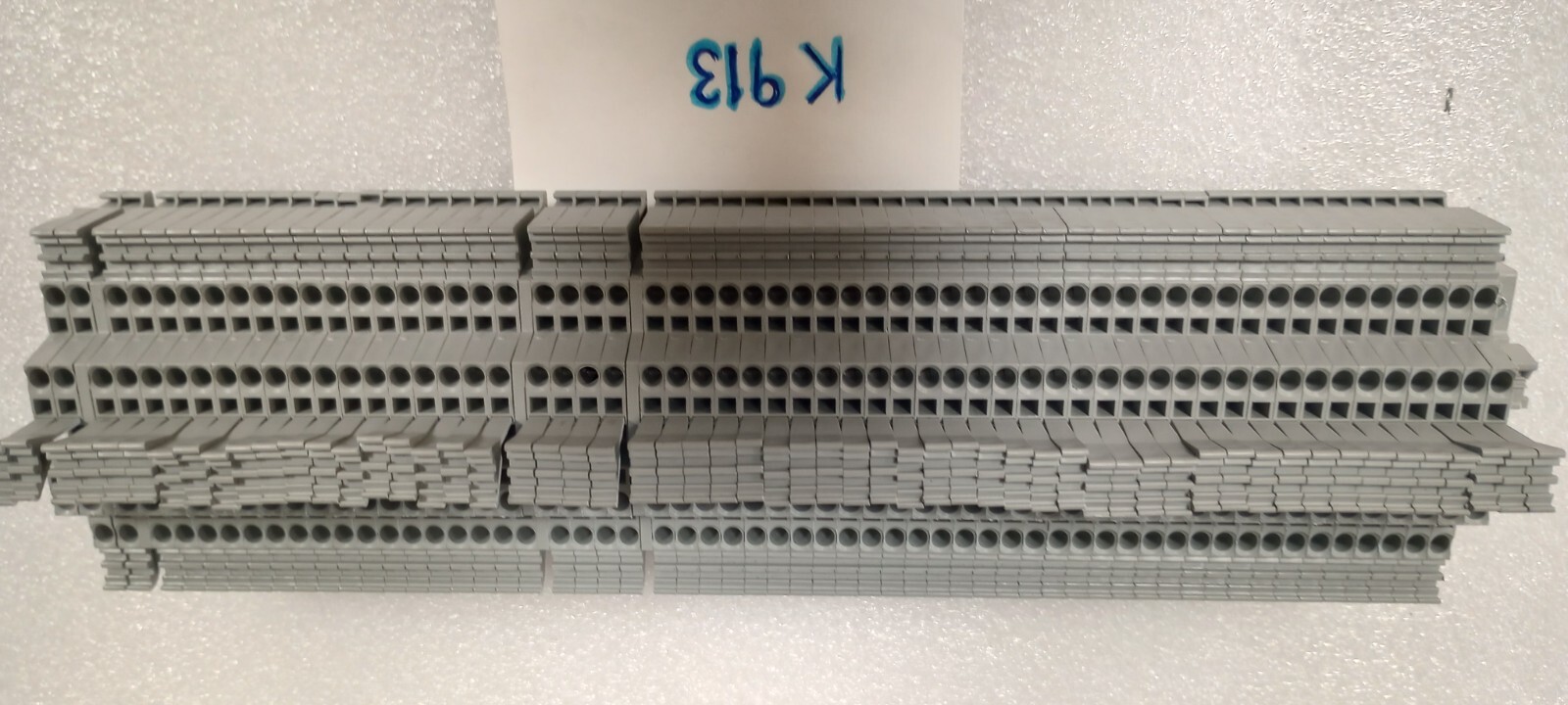 WAGO 280-550 TERMINAL BLOCKS 20A, 500 V  QTY 57 -DIN RAIL  TRIPLE  DECK  300V