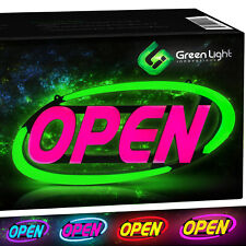 Led Open Sign for Business – Stand Out with 64 Super-Bright Color Combos to Matc picture