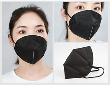 Lot 10-100 Black KN95 5 Layer Disposable Face Mask For Medical Surgical Dental picture