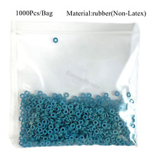 1000Pcs/Bag Dental Orthodontic Separator Elastic Rubber Bands Ties Blue Color picture