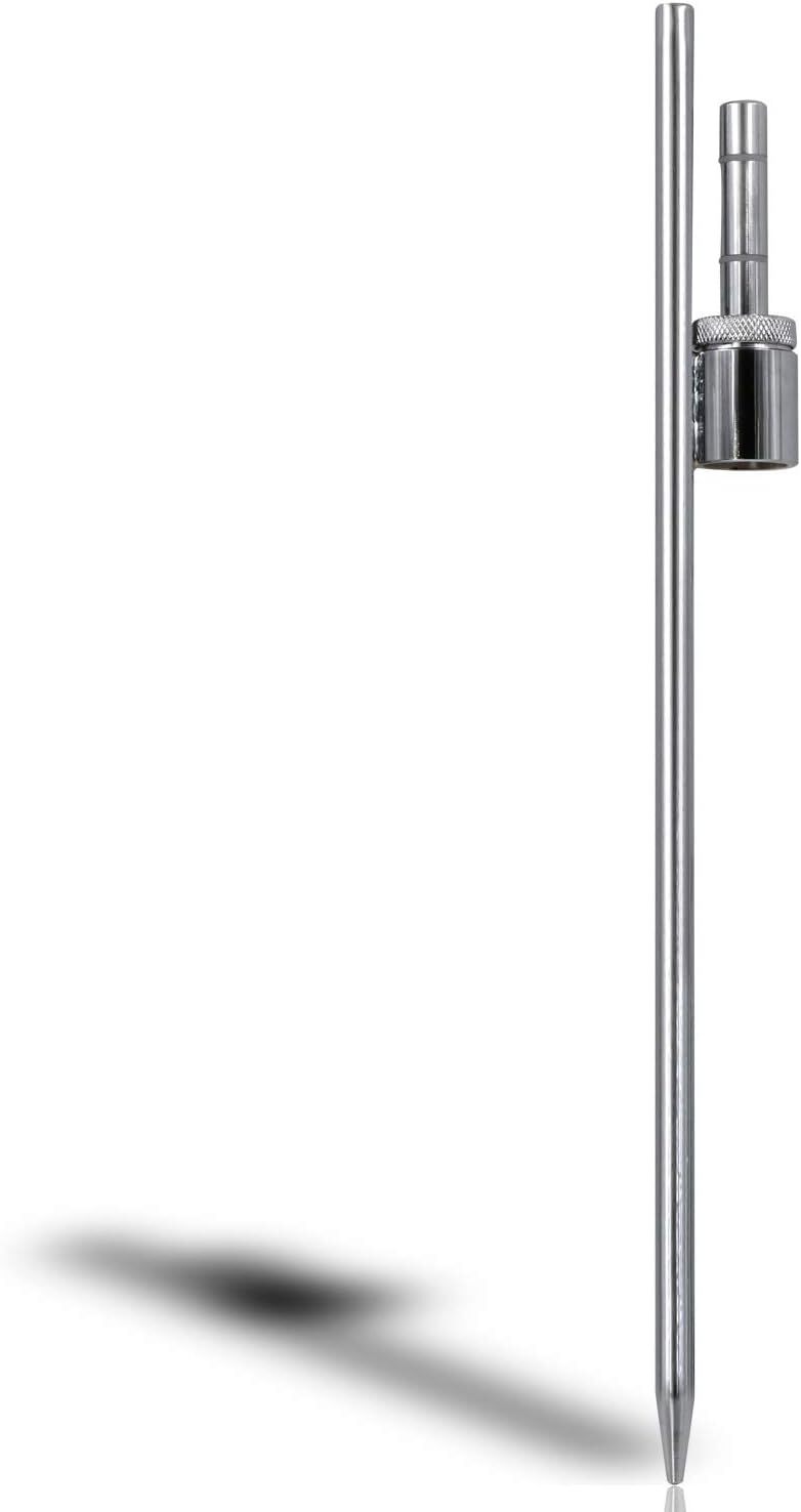 Anley 19.5-inch Ground Stake - Stainless Steel Spike with Sleeve Bearing