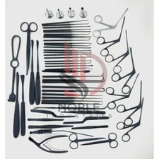 tympanoplasty instruments set, micro ear surgery ent instruments black coated picture
