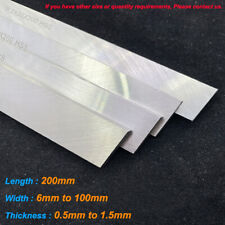 HSS Steel Flat Square Bar Strip thk 0.5-1.5mm HRC62 Weld Mould Tool Length 200mm picture