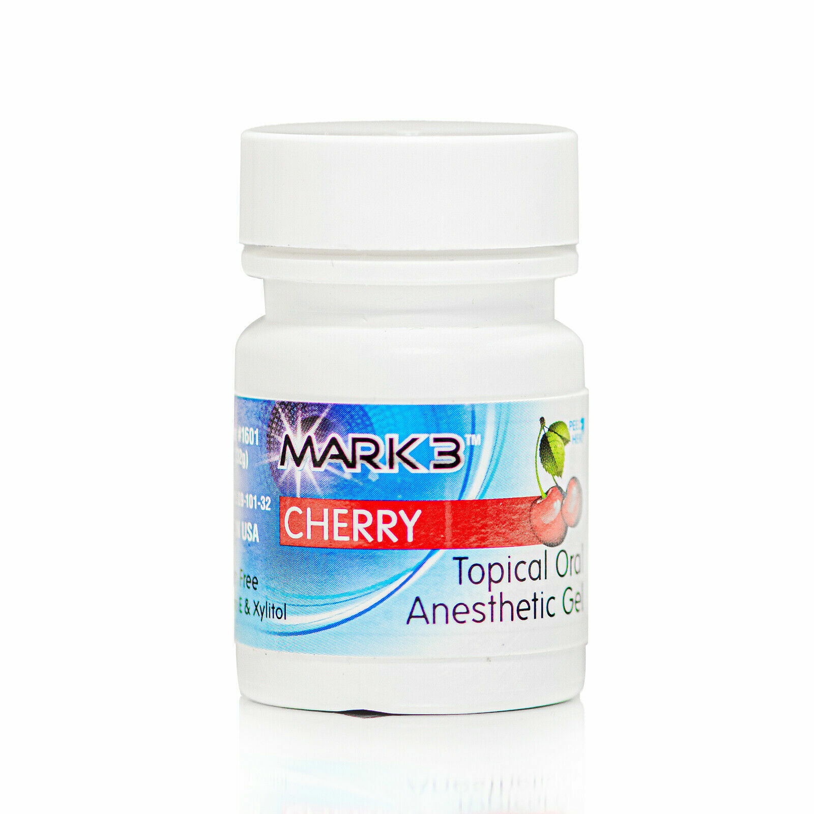 MARK3 Dental Topical Anesthetic Gel 20% Benzocaine 1oz Jar New Date Made In USA MARK3 Dental Topical Anesthetic Gel 20% Benzocaine 1oz Jar New Date Made In USA