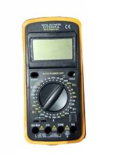 DT9205A Handheld Digital Multimeter DMM w/ Capacitance & hFE Test-USED picture