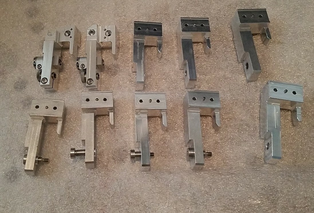 Lot of 10 TECAN Instruments Metal Components (Miscellaneous) Lot of 10 TECAN Instruments Metal Components (Miscellaneous)