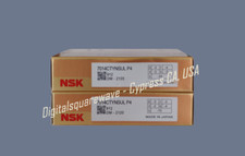   NSK 7014CTYNSULP4 Abec-7 Super Precision Spindle Bearings. Matched Set of Two picture