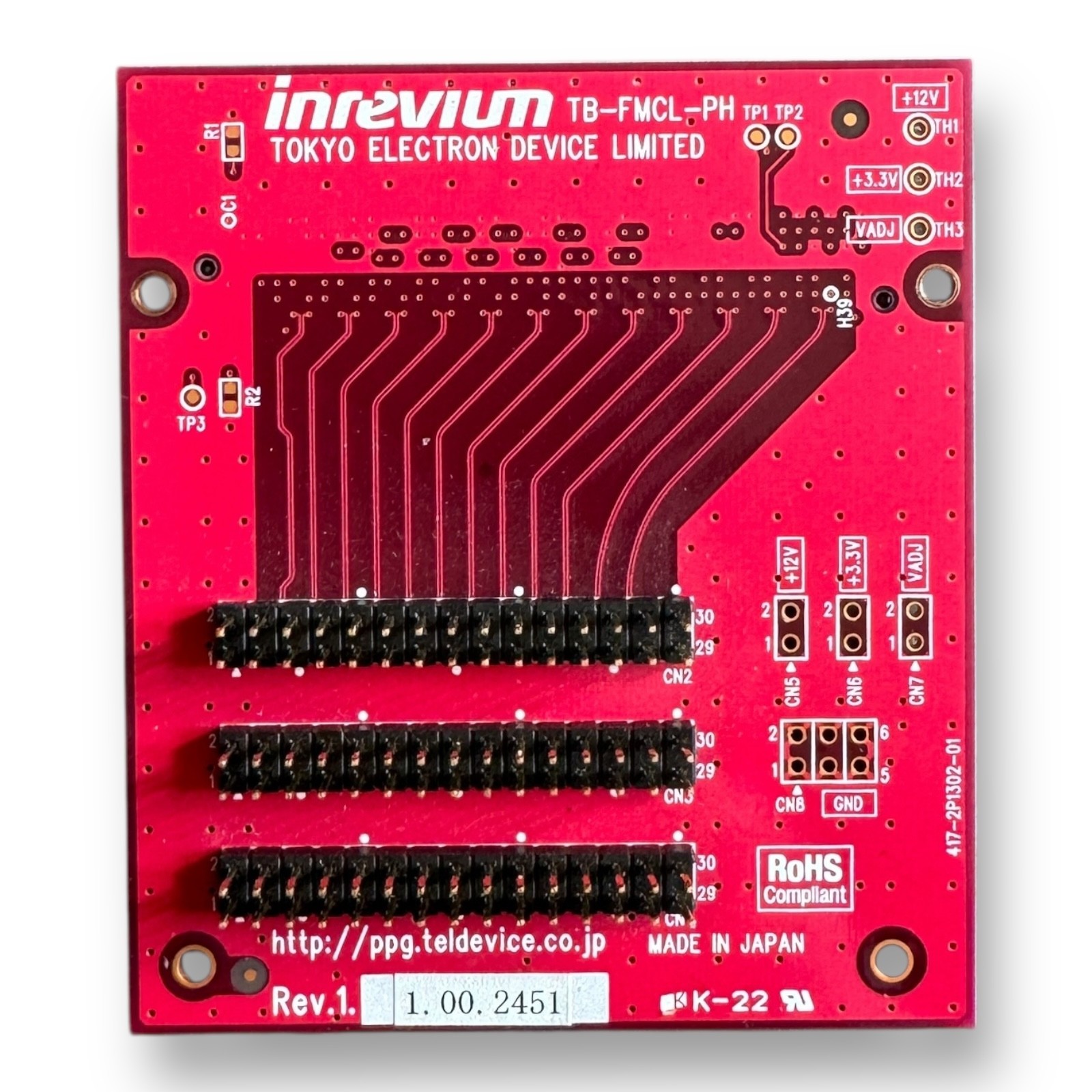 Tokyo Electron Device Limited Inrevium TB-FMCL-PH Daughter Card for ...