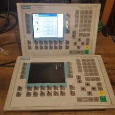 (2) Siemens 6AV6542-0CA10-0AX0 6AV6 542-0CA10-0AX0 OP270 Operator Panel (AS IS) picture