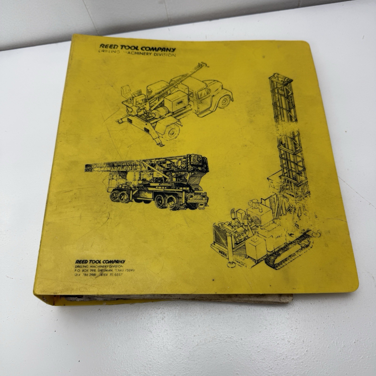 Vintage Reed Tool Company Drilling Machinery Service Repair Manual Vintage Reed Tool Company Drilling Machinery Service Repair Manual