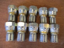 QTY 10 Genuine Parker Hydraulic Hose Fittings 10691N-12-12 FJIC 37° SWIVEL picture