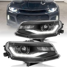 2016-2022 Chevy Camaro Headlight Assembly w/LED DRL OE Style Pair picture