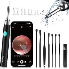 NEW LED Ear Wax Cleaner Ear Camera Otoscope with Light Cleaner Removal Kit-Black picture