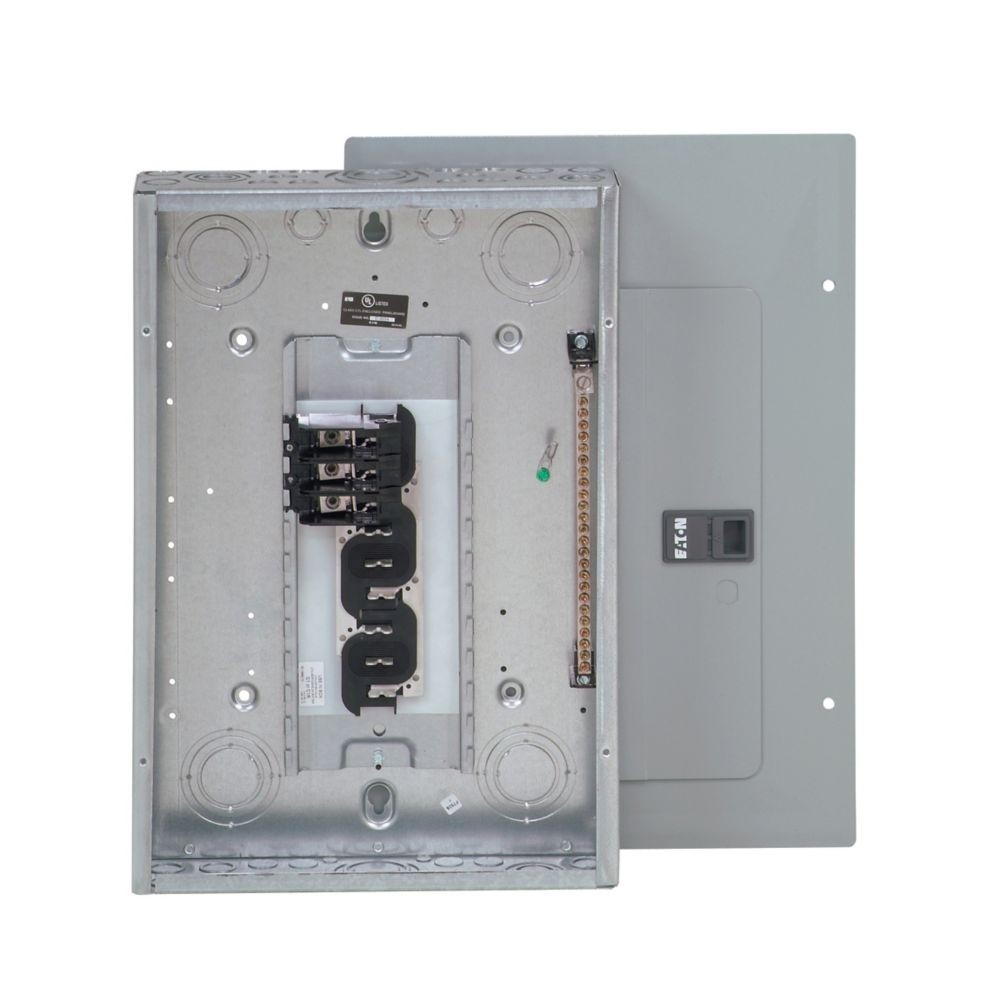 Eaton 3-Phase Main Lug Loadcenter 120/208Y/240 VAC 125A 24 Poles 10 kA INDOOR