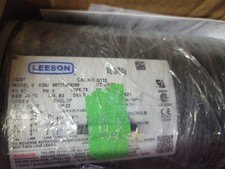 NEW Leeson 056T17D5329 Condenser Fan Motor 1-1/2 HP 56 Frame 3-Phase picture