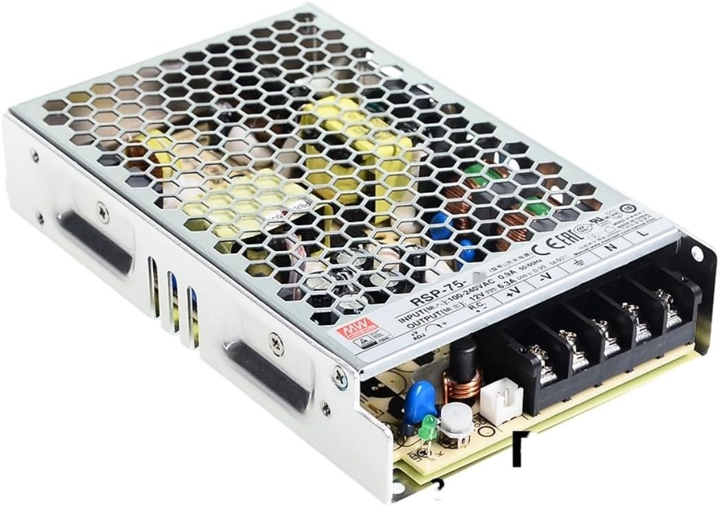 Mean Well RSP 75W 7.5V 10A Switching Power Supply RSP-75-7.5 Mean Well RSP 75W 7.5V 10A Switching Power Supply RSP-75-7.5