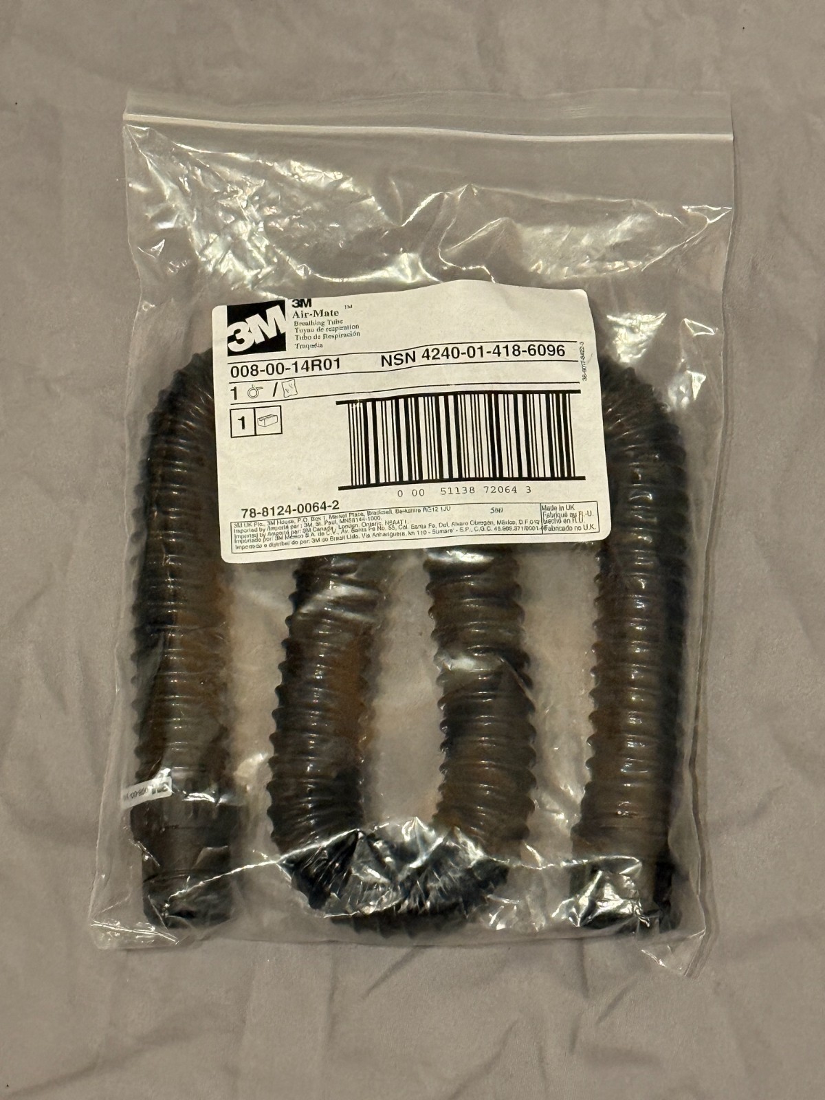 3M Air-Mate Breathing Tube 008-00-14R01 PAPR