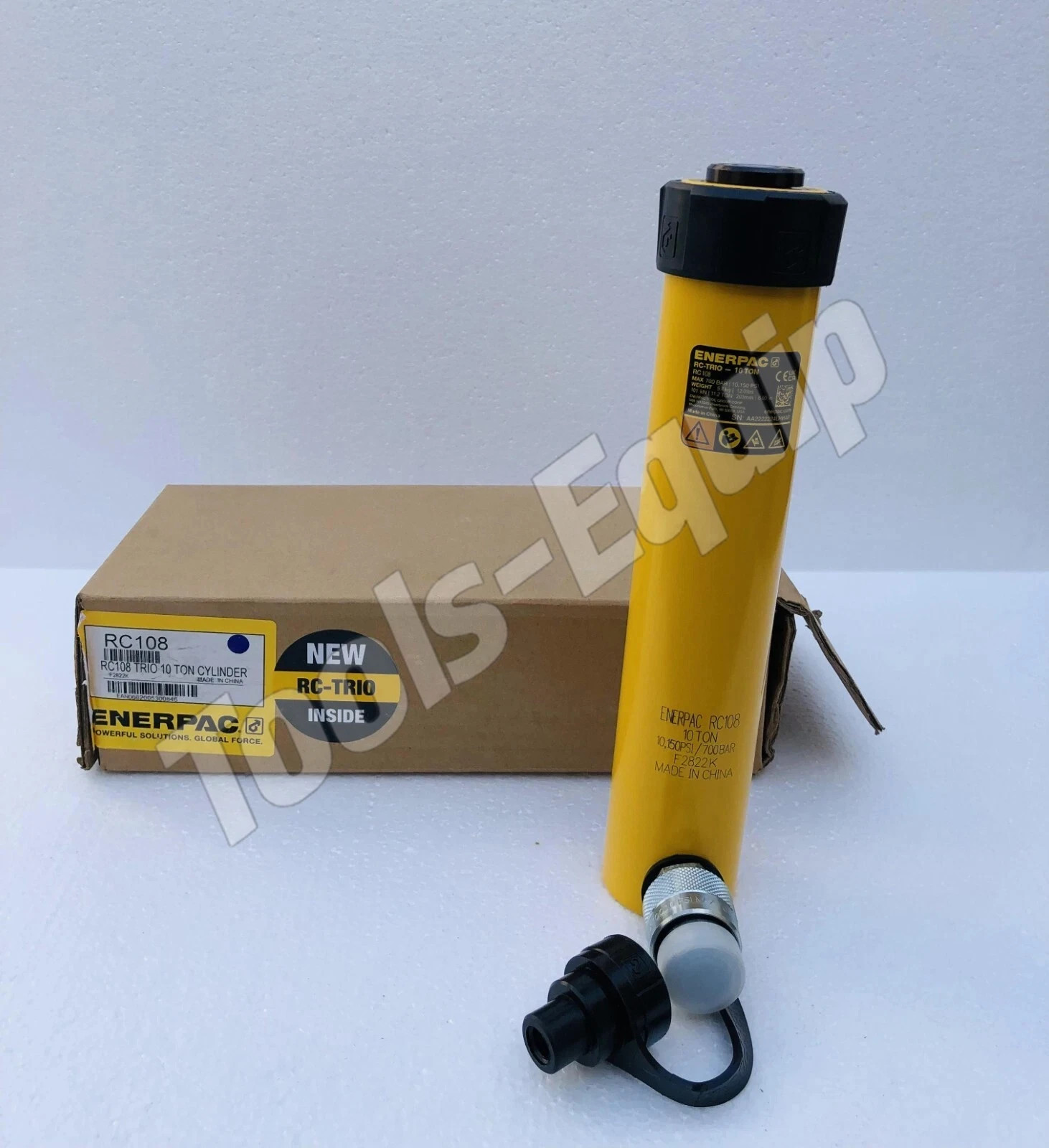 Enerpac RC 108 Trio Hydraulic Cylinder Single Acting 10 Ton Capacity 8 Enerpac RC 108 Trio Hydraulic Cylinder Single Acting 10 Ton Capacity 8