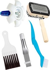 5 Pcs AC Coil Cleaner Set, Fin Comb & Brush Kit for A/C Units picture