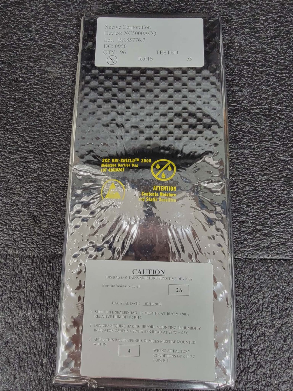 Xceive Corporation XC5000ACQ XCEIVE QFN-48 Lot 96pcs RF Tuner IC Chip Xceive Corporation XC5000ACQ XCEIVE QFN-48 Lot 96pcs RF Tuner IC Chip
