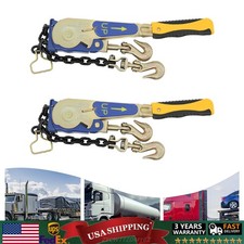 5/16-3/8in Ratcheting Chain Load Binder,Heavy Duty Tie Down Ratchet Load Binder picture