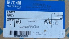NEW Eaton Crouse-Hinds LB777 2-1/2