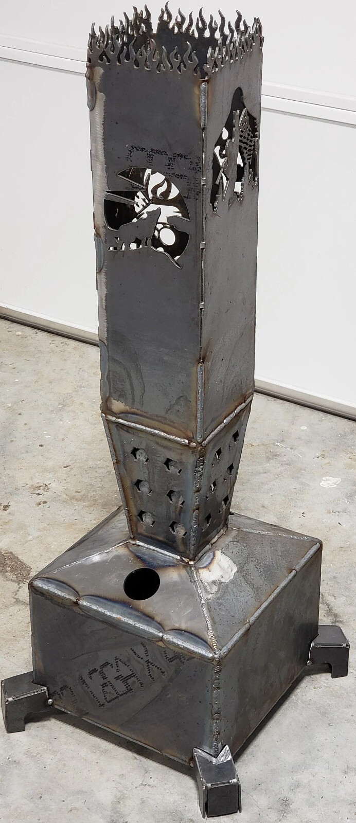 Smudge Pot CNC Plasma DXF Cut Files - Files will be mailed USPS on a Flash Drive Smudge Pot CNC Plasma DXF Cut Files - Files will be mailed USPS on a Flash Drive